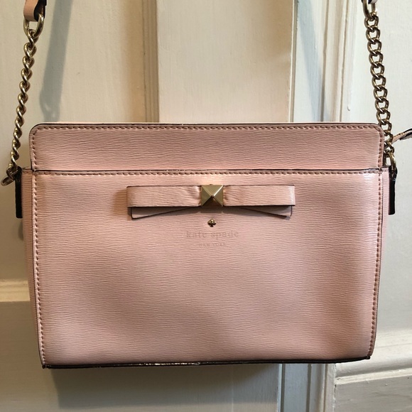 Kate Spade Pink Bow CrossbodyBag - Picture 1 of 7